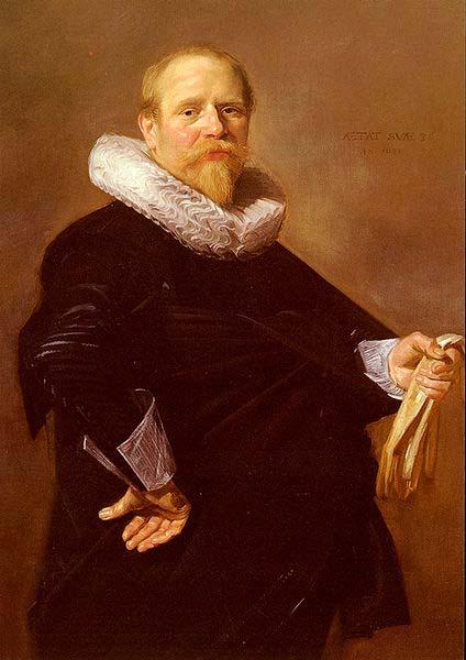 Frans Hals Hals Frans Portrait Of A Man oil painting image